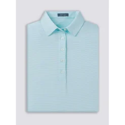 Turtleson Ladies Golf Apparel^Cara tripe Perforance hirt Poo hort eeve Gof Appare