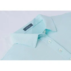 Turtleson Ladies Golf Apparel^Cara tripe Perforance hirt Poo hort eeve Gof Appare