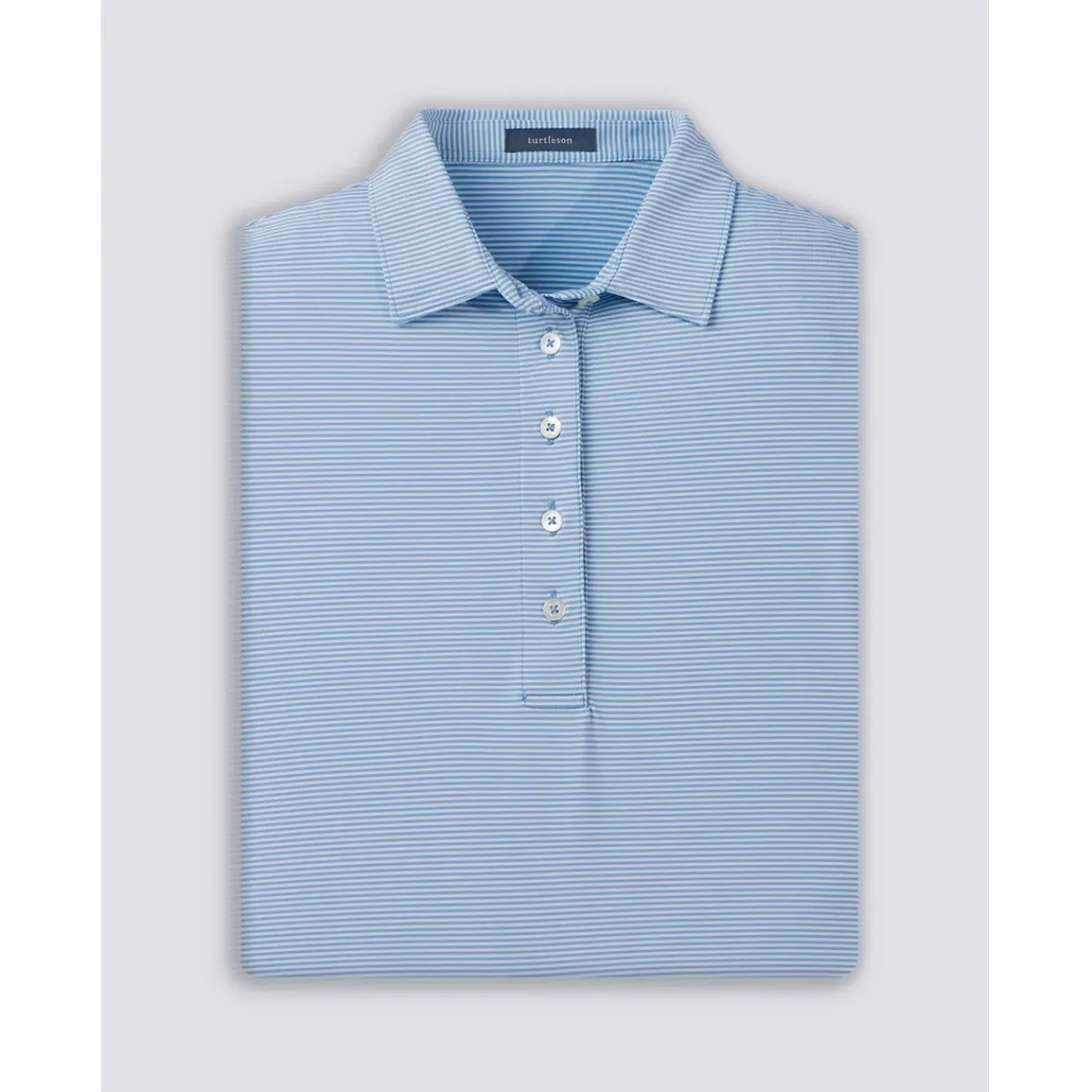 Turtleson Ladies Golf Apparel^Cara tripe Perforance hirt Poo hort eeve Gof Appare