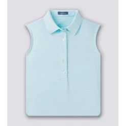 Turtleson Ladies Golf Apparel^Cara tripe Perforance eevee hirt Poo hort eeve Gof Appare