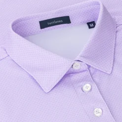 Turtleson Ladies Golf Apparel^Care ini Diaond Jacquard Perforance hirt Poo hort eeve Gof Appare