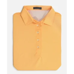 Turtleson Ladies Golf Apparel^Care ini Diaond Jacquard Perforance hirt Poo hort eeve Gof Appare