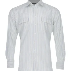 Turtleson Golf Shirts^Cint tripe Oxford hirt Dre Gof Appare