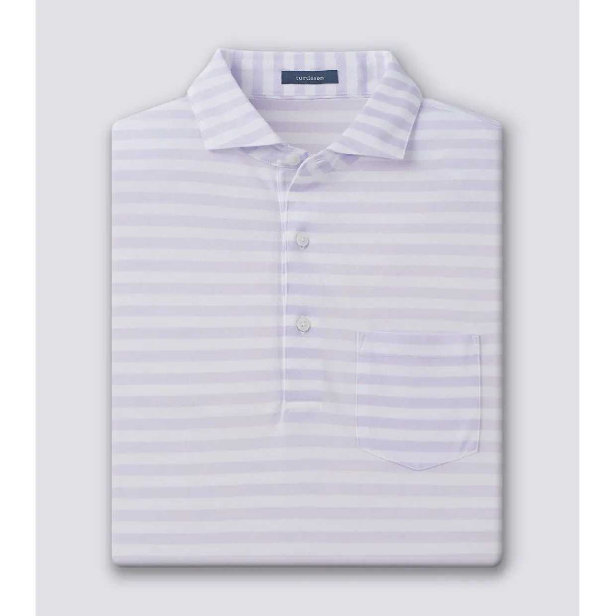 Turtleson Golf Shirts^Coe Cotton tripe Perforance hirt Poo hort eeve Gof Appare