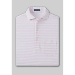 Turtleson Golf Shirts^Coe Cotton tripe Perforance hirt Poo hort eeve Gof Appare
