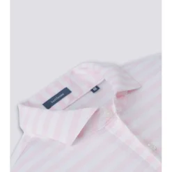 Turtleson Golf Shirts^Coe Cotton tripe Perforance hirt Poo hort eeve Gof Appare