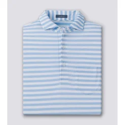 Turtleson Golf Shirts^Coe Cotton tripe Perforance hirt Poo hort eeve Gof Appare