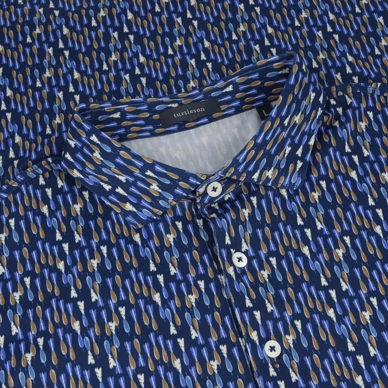 Turtleson Golf Shirts^Drew Perforance hirt Poo hort eeve Gof Appare