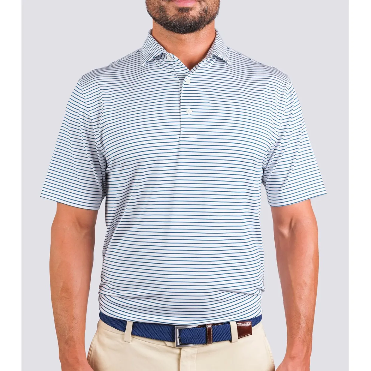 Turtleson Golf Shirts|Mens Golf Apparel^Dyan tripe Perforance hirt Poo hort eeve Gof Appare