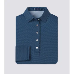 Turtleson Ladies Golf Apparel^Edie Perforance hirt Poo ong eeve Gof Appare