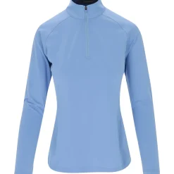 Turtleson Ladies Golf Apparel^Eie oid Perforance 1/4 Zip Outerwear Puover Gof Appare