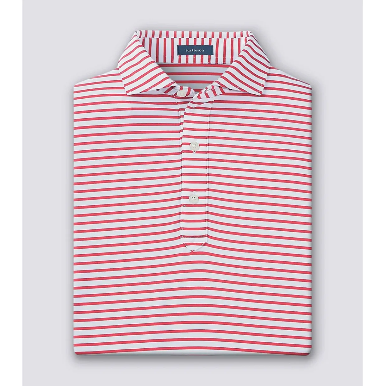 Turtleson Golf Shirts^Gu tripe Perforance hirt Poo hort eeve Gof Appare