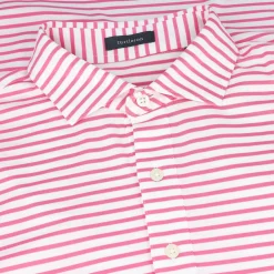 Turtleson Golf Shirts^Gu tripe Perforance hirt Poo hort eeve Gof Appare