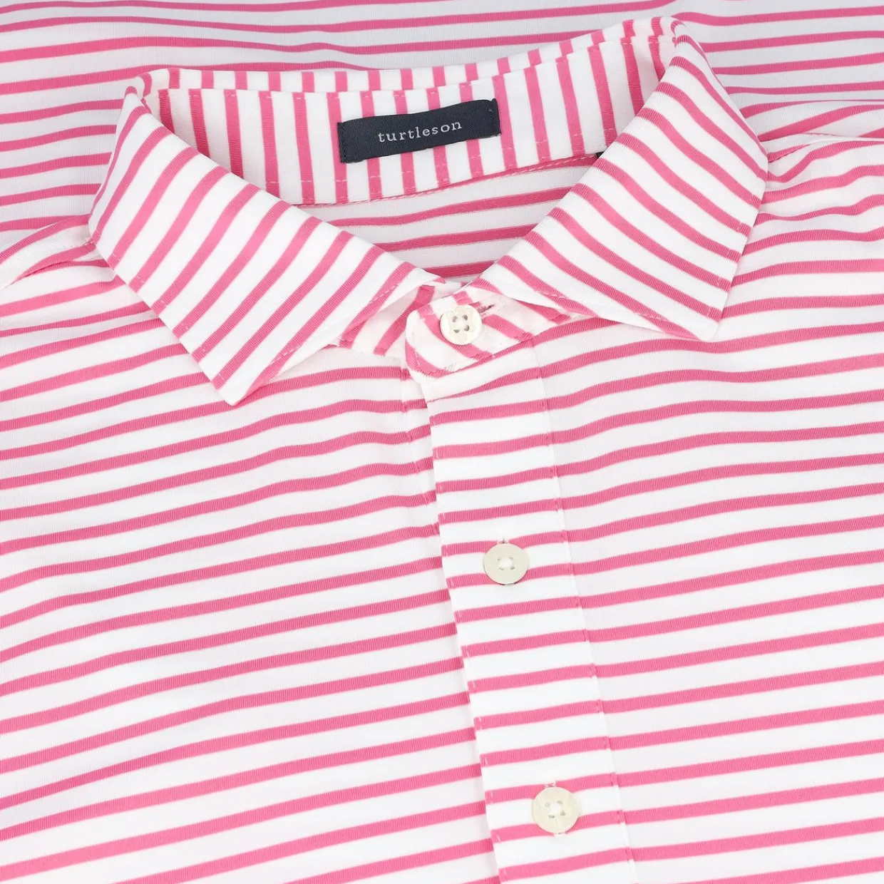 Turtleson Golf Shirts^Gu tripe Perforance hirt Poo hort eeve Gof Appare