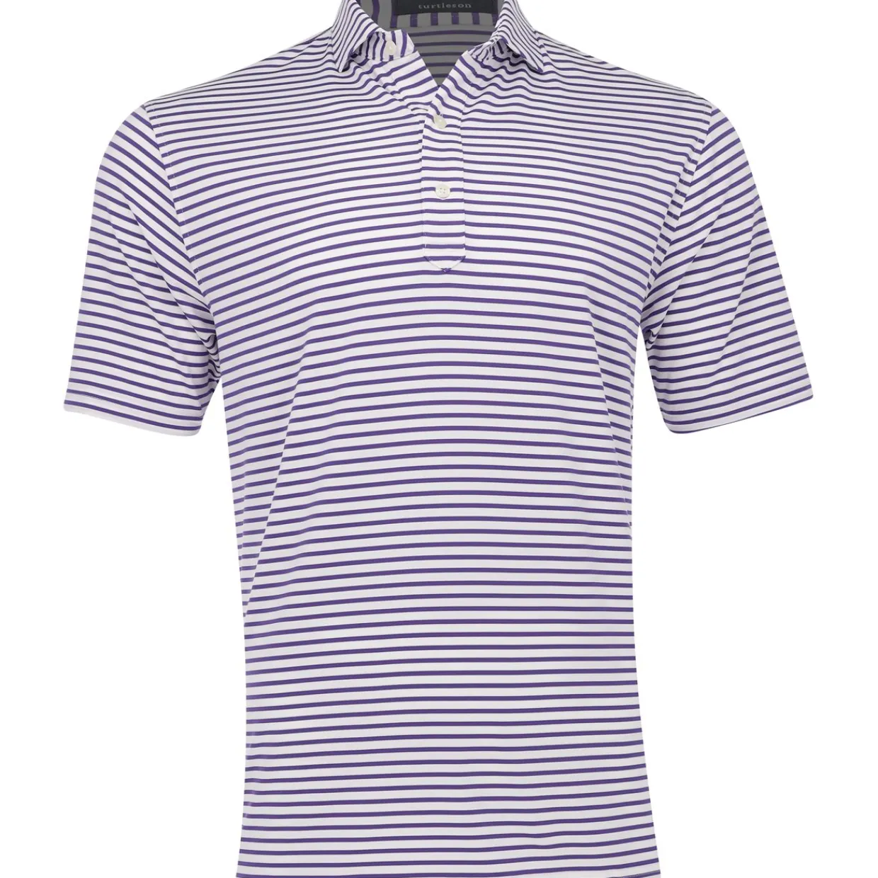 Turtleson Golf Shirts^Gu tripe Perforance hirt Poo hort eeve Gof Appare