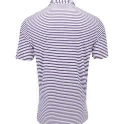 Turtleson Golf Shirts^Gu tripe Perforance hirt Poo hort eeve Gof Appare
