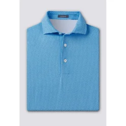 Turtleson Golf Shirts^Hex Perforance hirt Poo hort eeve Gof Appare