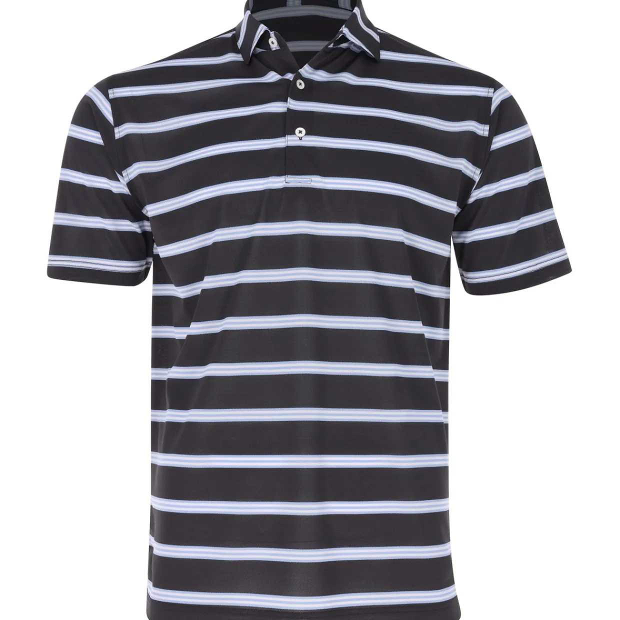 Turtleson Golf Shirts^Jay Rep tripe Perforance hirt Poo hort eeve Gof Appare