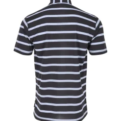 Turtleson Golf Shirts^Jay Rep tripe Perforance hirt Poo hort eeve Gof Appare