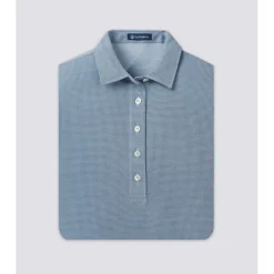 Turtleson Ladies Golf Apparel^ane Oxford Perforance hirt Poo hort eeve Gof Appare