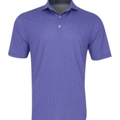 Turtleson Golf Shirts^ennox Dot Perforance hirt Poo hort eeve Gof Appare