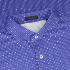 Turtleson Golf Shirts^ennox Dot Perforance hirt Poo hort eeve Gof Appare