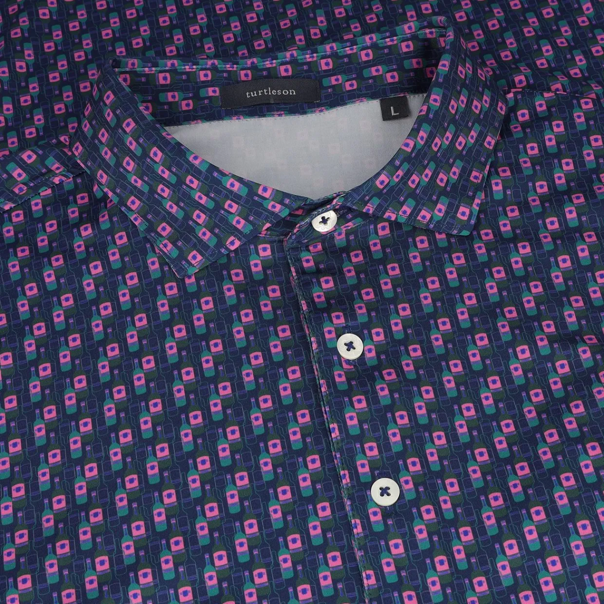 Turtleson Golf Shirts^ierick Perforance hirt Poo hort eeve Gof Appare