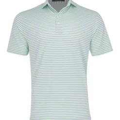 Turtleson Golf Shirts^ier tripe Perforance hirt Poo hort eeve Gof Appare
