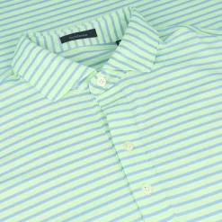 Turtleson Golf Shirts^ier tripe Perforance hirt Poo hort eeve Gof Appare