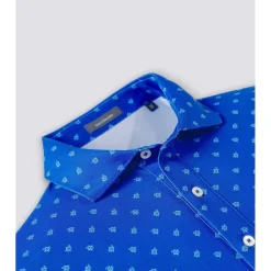 Turtleson Golf Shirts^Painted Turte Perforance Pique hirt Poo hort eeve Gof Appare