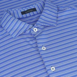 Turtleson Golf Shirts^Rory tripe Perforance hirt Poo hort eeve Gof Appare