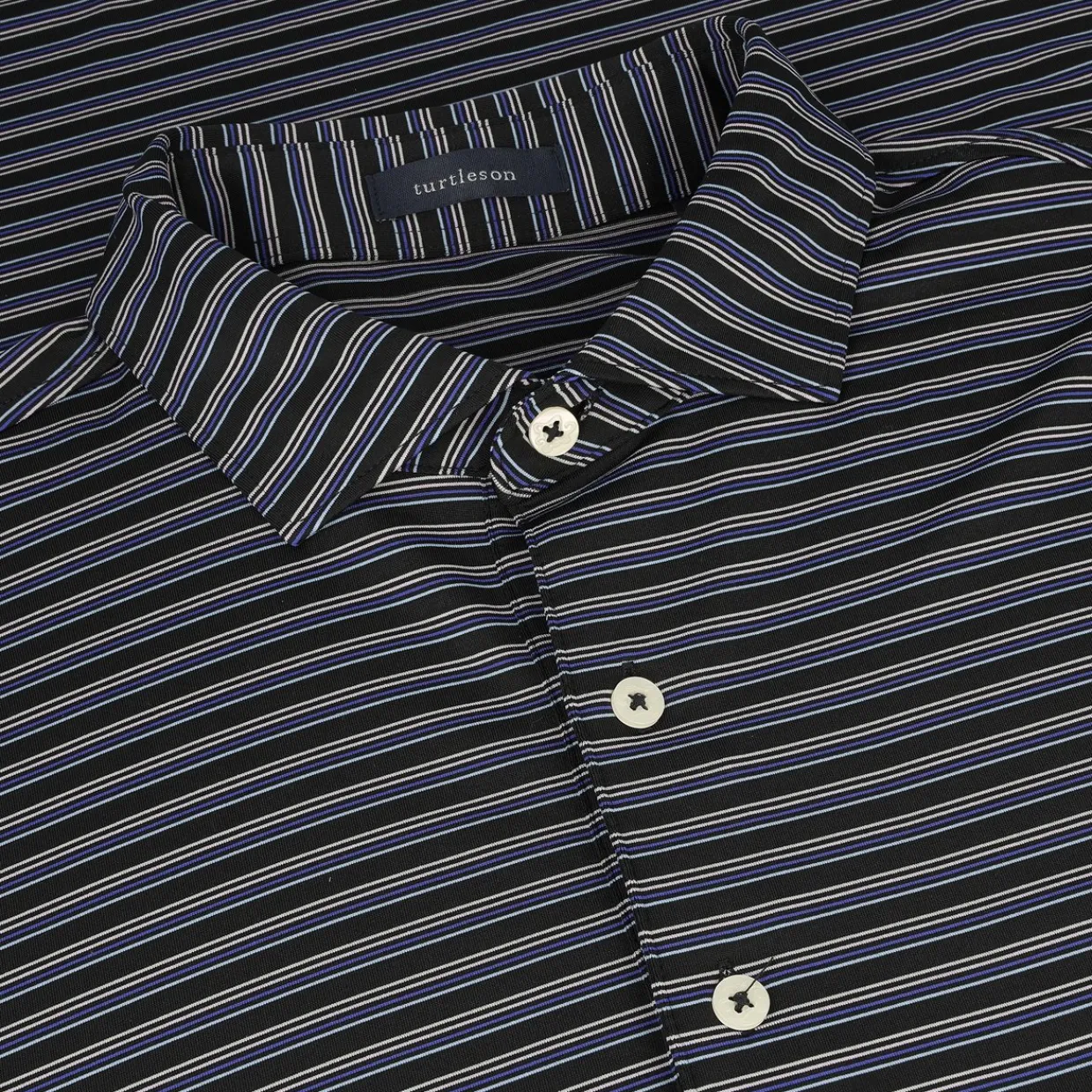 Turtleson Golf Shirts^Rory tripe Perforance hirt Poo hort eeve Gof Appare