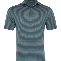 Turtleson Golf Shirts^Rory tripe Perforance hirt Poo hort eeve Gof Appare
