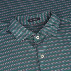Turtleson Golf Shirts^Rory tripe Perforance hirt Poo hort eeve Gof Appare