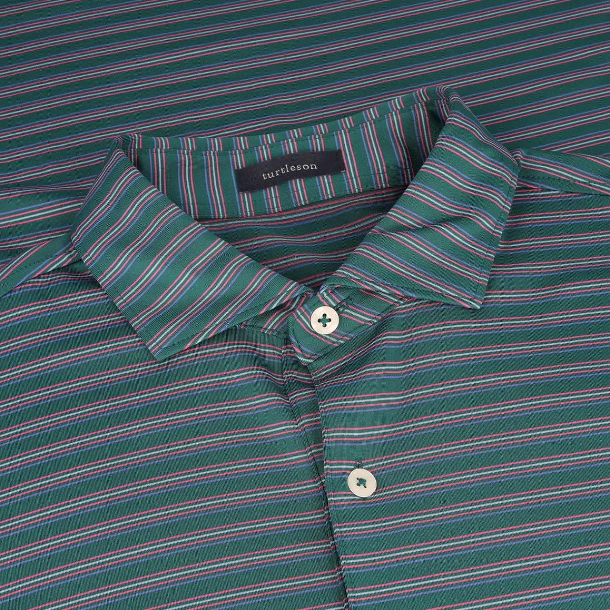 Turtleson Golf Shirts^Rory tripe Perforance hirt Poo hort eeve Gof Appare