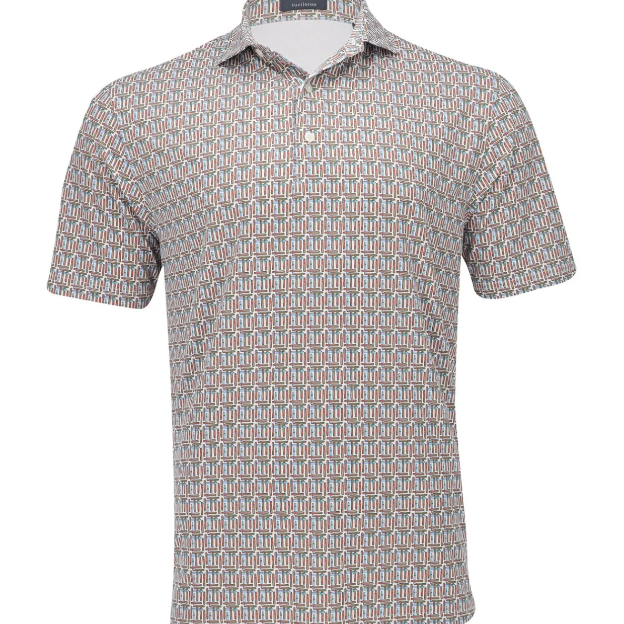 Turtleson Golf Shirts^togie Perforance hirt Poo hort eeve Gof Appare