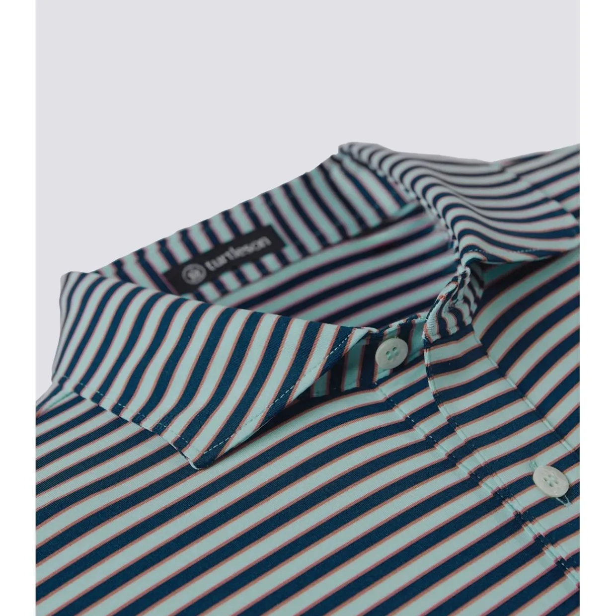 Turtleson Golf Shirts|Mens Golf Apparel^Wavery tripe Perforance hirt Poo hort eeve Gof Appare