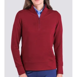 Turtleson Ladies Golf Apparel^Wynn Haf-Zip Outerwear Puover Gof Appare