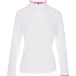 Kids Under Armour Kids Golf Apparel^Gir T2 Green 1/4 Zip Outerwear Puover Gof Appare