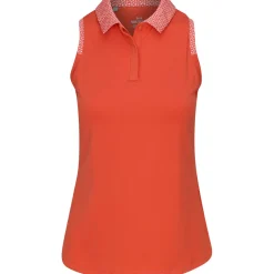 Under Armour Ladies Golf Apparel^Payoff 3.0 Groove Print hirt Poo hort eeve Gof Appare