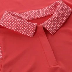 Under Armour Ladies Golf Apparel^Payoff 3.0 Groove Print hirt Poo hort eeve Gof Appare