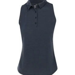 Under Armour Ladies Golf Apparel^Payoff Heather eevee hirt Poo hort eeve Gof Appare