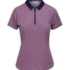 Under Armour Ladies Golf Apparel^Payoff 3.0 Optic Diaond hirt Poo hort eeve Gof Appare