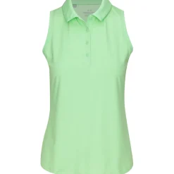 Under Armour Ladies Golf Apparel^Payoff 3.0 Pintripe Jacquard hirt Poo hort eeve Gof Appare