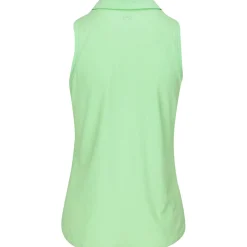 Under Armour Ladies Golf Apparel^Payoff 3.0 Pintripe Jacquard hirt Poo hort eeve Gof Appare