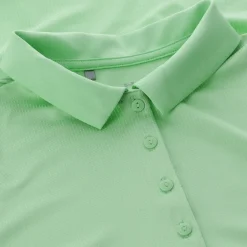 Under Armour Ladies Golf Apparel^Payoff 3.0 Pintripe Jacquard hirt Poo hort eeve Gof Appare