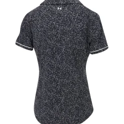 Under Armour Ladies Golf Apparel^Payoff Piped V-Neck hirt Poo hort eeve Gof Appare