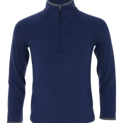 Kids Under Armour Kids Golf Apparel^T2 Green 1/4 Zip Outerwear Puover Gof Appare