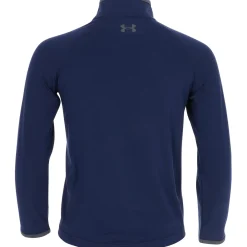 Kids Under Armour Kids Golf Apparel^T2 Green 1/4 Zip Outerwear Puover Gof Appare