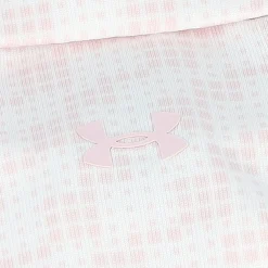 Under Armour Ladies Golf Apparel^UA Drive Cubhoue Grid eevee hirt Poo hort eeve Gof Appare